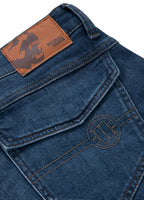 Jeansowe Szorty Cargo LONGSPUR Navy Wash