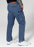 Jeansowe Spodnie Cargo DEERHORN Classic Wash