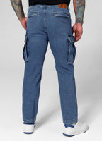 Jeansowe Spodnie Cargo DEERHORN Classic Wash