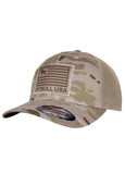 Czapka Full Cap PITUBULL USA Camo/Piaskowa