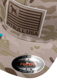 Czapka Full Cap PITUBULL USA Camo/Piaskowa