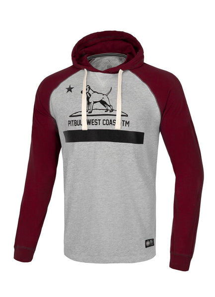 Longsleeve z kapturem Garment Washed Raglan California