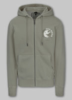 Bluza męska rozpinana z kapturem Washed PLANET SURF