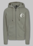 Bluza męska rozpinana z kapturem Washed PLANET SURF
