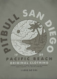 Bluza męska rozpinana z kapturem Washed PLANET SURF