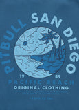 Bluza męska rozpinana z kapturem Washed PLANET SURF