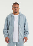 Bluza męska rozpinana z kapturem Washed Lancaster II