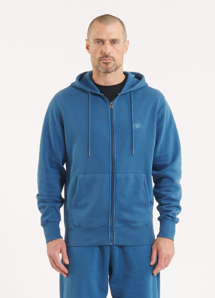 Bluza męska rozpinana z kapturem Washed Lancaster II
