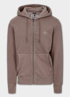 Bluza męska rozpinana z kapturem Washed Lancaster II