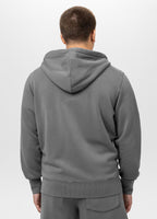Bluza męska rozpinana z kapturem Washed Lancaster II