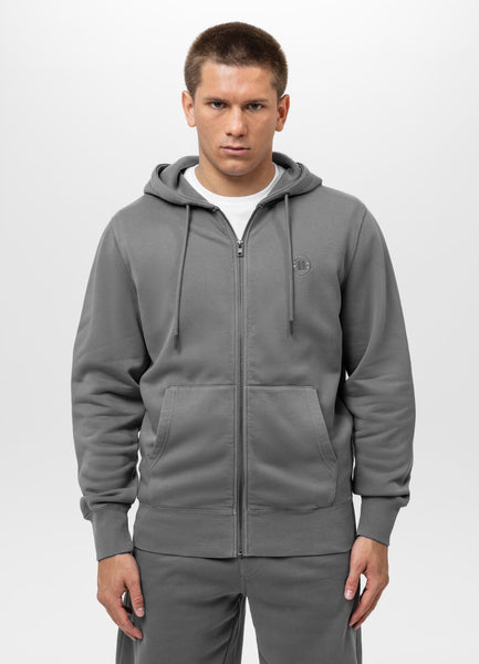 Bluza męska rozpinana z kapturem Washed Lancaster II