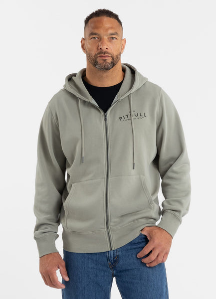 Bluza męska rozpinana z kapturem Washed MT FUJI