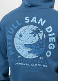 Bluza męska rozpinana z kapturem Washed PLANET SURF