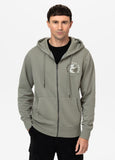 Bluza męska rozpinana z kapturem Washed PLANET SURF