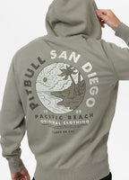 Bluza męska rozpinana z kapturem Washed PLANET SURF