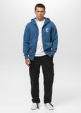 Bluza męska rozpinana z kapturem Washed PLANET SURF