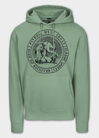 Bluza męska z kapturem Washed VINTAGE BJJ
