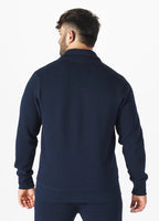 Bluza męska rozpinana Pique Small Logo