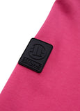 Bluza damska rozpinana z kapturem Fuchsia