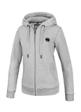Bluza rozpinana z kapturem damska Hilltop