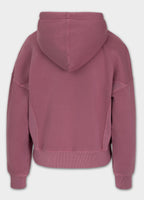Bluza rozpinana z kapturem damska Washed MANZANITA HEART