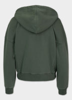 Bluza rozpinana z kapturem damska Washed MANZANITA HEART
