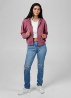 Bluza rozpinana z kapturem damska Washed Manzanita II