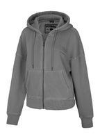 Bluza rozpinana z kapturem damska Washed Manzanita II