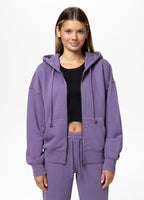Bluza rozpinana z kapturem Washed LOVIA