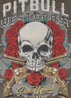Bluza rozpinana z kapturem Washed SANTA MUERTE
