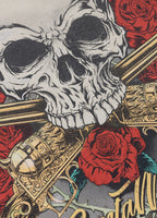 Bluza rozpinana z kapturem Washed SANTA MUERTE