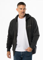 Bluza rozpinana z kapturem Washed STRENGTH & RESPECT
