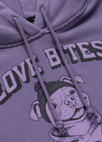 Bluza z kapturem Washed LOVIA LOVE BITES
