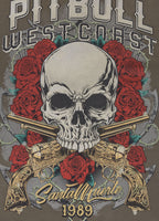Bluza z kapturem Washed SANTA MUERTE