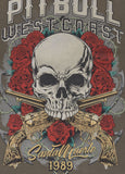 Bluza z kapturem Washed SANTA MUERTE