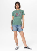 Koszulka damska Denim Washed CRUISINANDBOOZIN