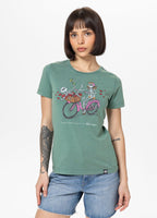 Koszulka damska Denim Washed CRUISINANDBOOZIN