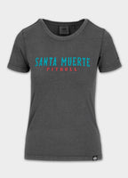 Koszulka damska Denim Washed SANTA MUERTE 25