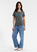 Koszulka damska Denim Washed SANTA MUERTE 25