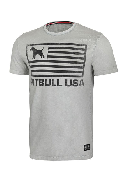 Koszulka Denim Washed Pitbull USA
