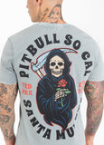 Koszulka Denim Washed Santa Muerte