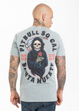 Koszulka Denim Washed Santa Muerte