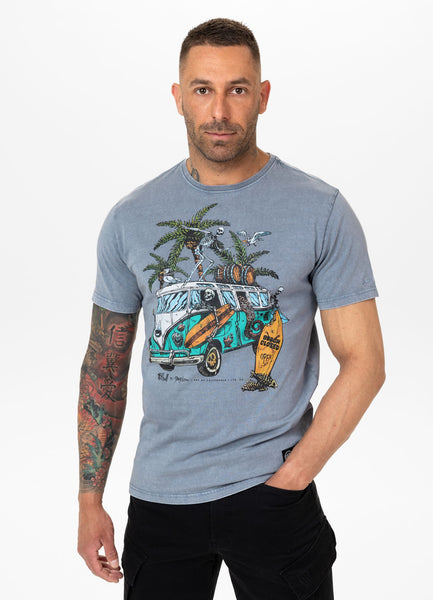 Koszulka męska Denim Washed OPEN BEACH