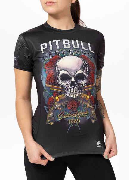 Koszulka sportowa damska Mesh SANTA MUERTE