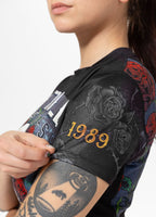 Koszulka sportowa damska Mesh SANTA MUERTE