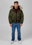 Kurtka zimowa męska z kapturem Harvest