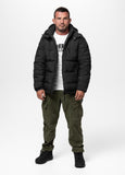 Kurtka zimowa pikowana z kapturem PIEDMONT