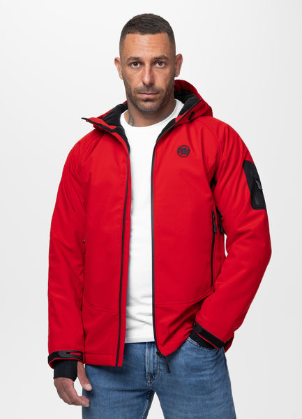 Kurtka zimowa softshell z kapturem ROCKFISH