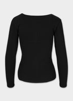 Longsleeve damski Rib