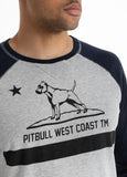 Longsleeve Garment Washed Raglan California